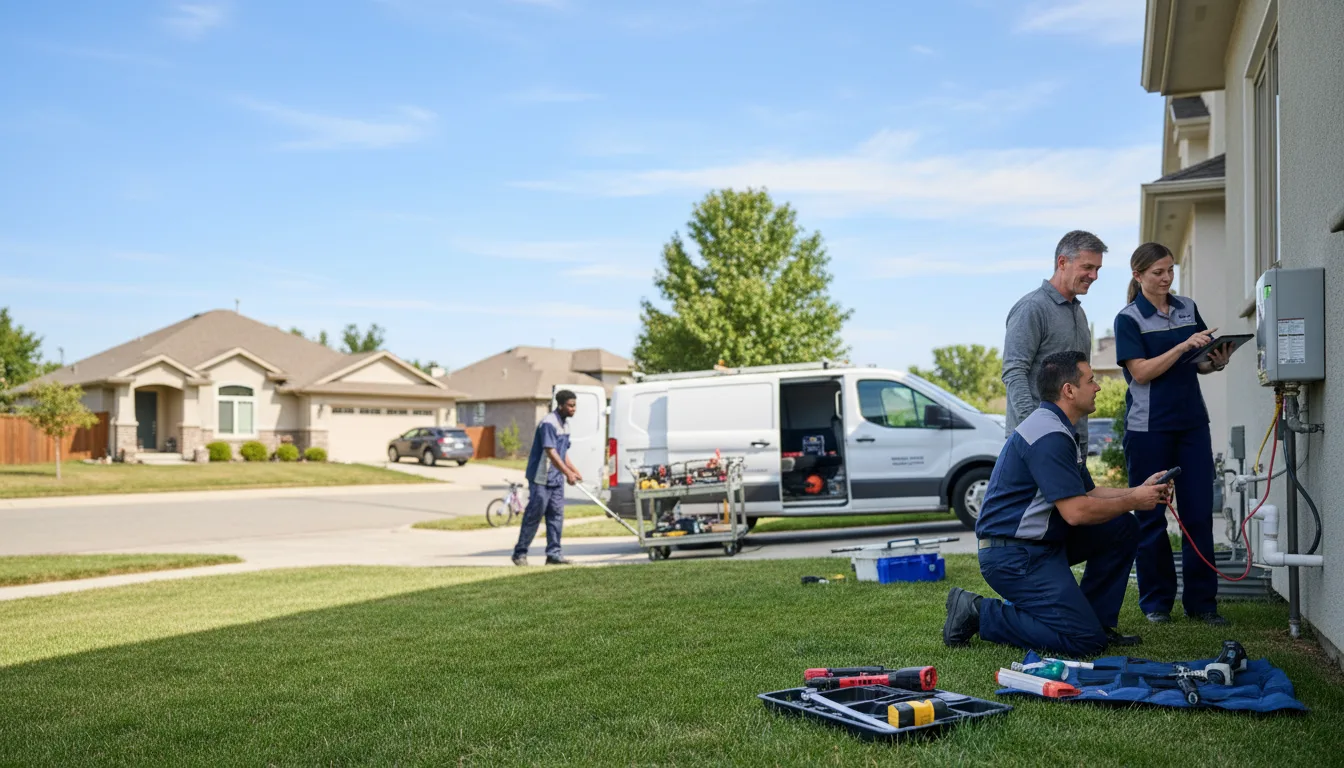 Tankless water heater service in Bella Vista, CA